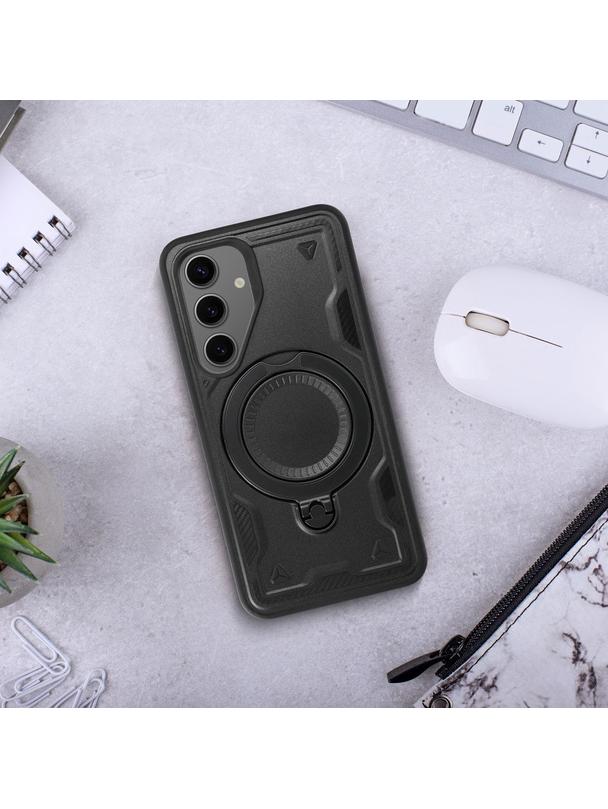 Futerał FROST ARMOR do SAMSUNG S24 / S25 czarny