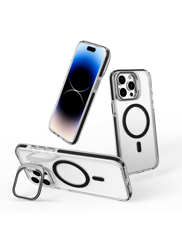 Futerał LENS MAG COVER kompatybilny z MagSafe do IPHONE 16 PRO czarny