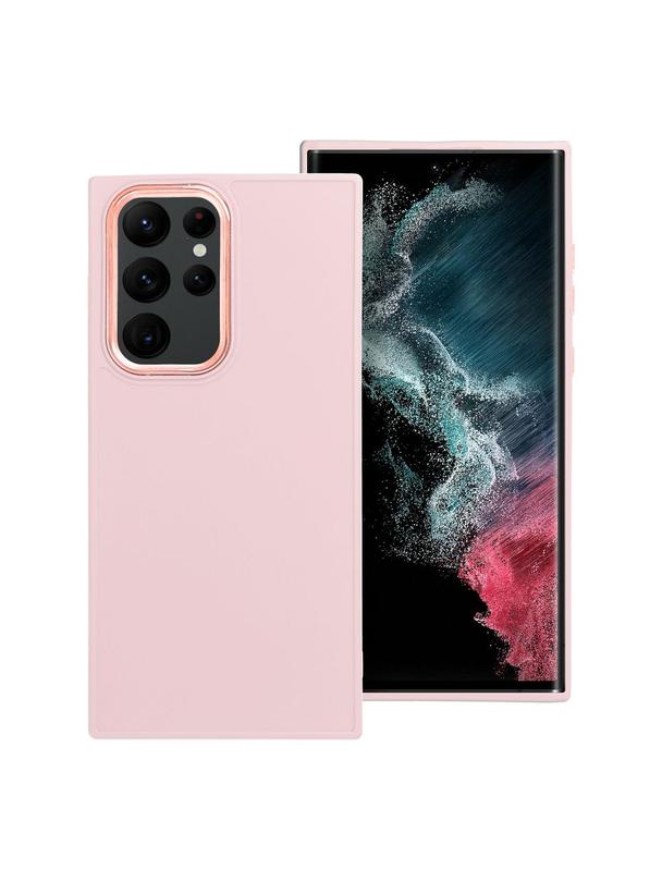 Futerał FRAME do SAMSUNG S22 Ultra pudrowy róż