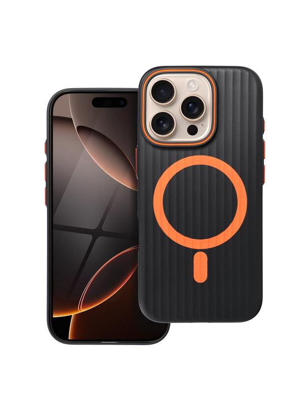 Futerał SIMPLY kompatybilny z MagSafe do IPHONE 16 Pro tytan czarny
