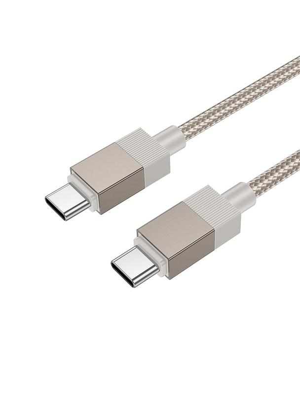 Kabel USB C do USB C Hoco 3A 60W 1 m X110 złoty