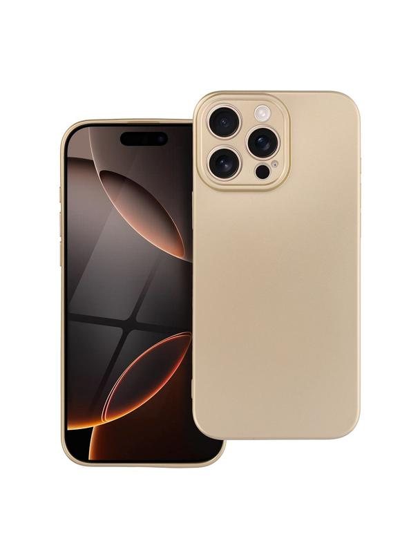 Futerał METALLIC do IPHONE 16 Pro Max złoty