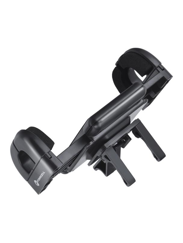 Uchwyt na telefon do samochodu uniwersalny Forcell F-Grip Regular do kratki czarny