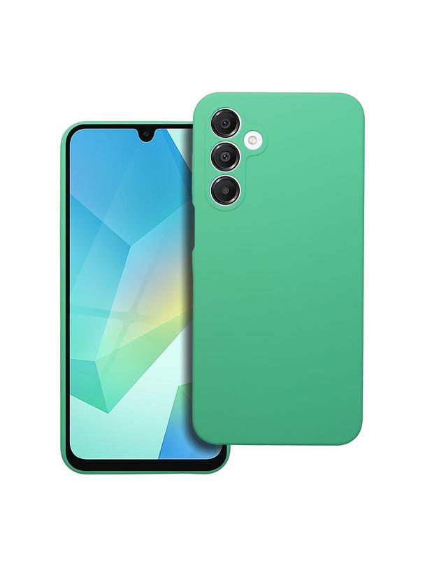 Futerał SILICONE 2mm do SAMSUNG A16 5G / A16 4G miętowy