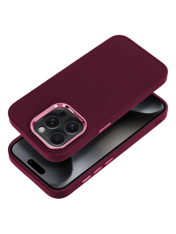 Futerał FRAME do IPHONE 15 Pro fioletowy