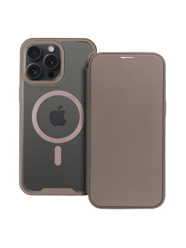 Kabura SMART MAG kompatybilna z MagSafe do IPHONE 15 Pro Max tytanowa