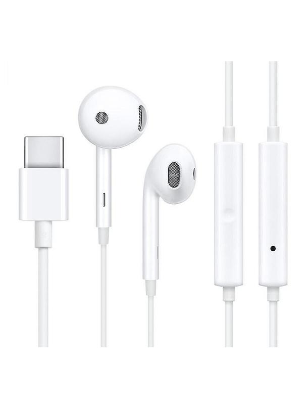 OPPO oryginalne słuchawki przewodowe Typ C z mikrofonem MH147 białe bulk