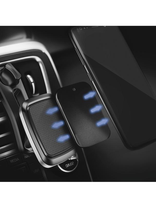 Blaszki do uchwytu magnetycznego czarno srebrne