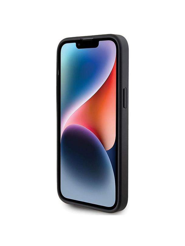 GUESS futerał do IPHONE 15 Pro GUHCP15LG4GFGR (4G Metal Logo) szary