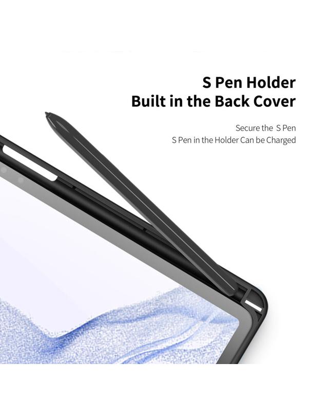 DUX DUCIS etui TOBY z miejscem na rysik do SAMSUNG Tab S9 Plus czarne