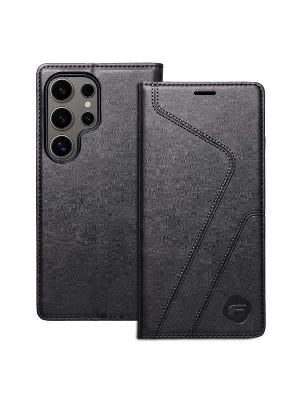 Pokrowiec na Samsung A36 Forcell F-Protect RFID Blocker Book czarny