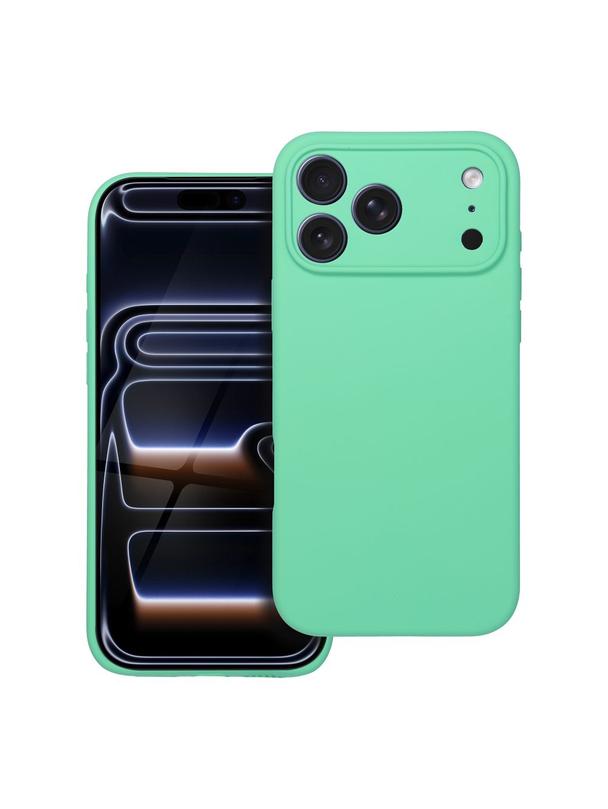 Futerał SILICONE 2mm do IPHONE 17 Pro Max miętowy