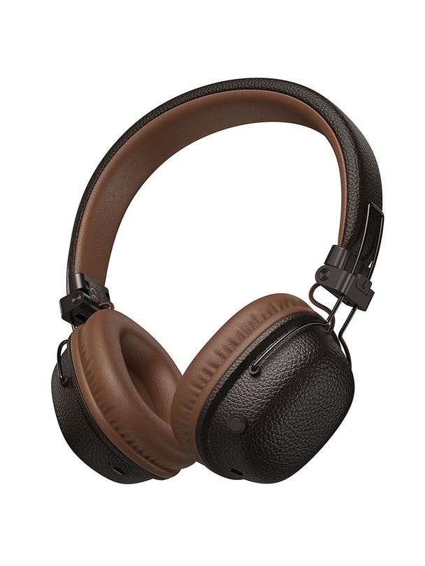 Słuchawki bezprzewodowe nauszne Hoco W64 brązowe
