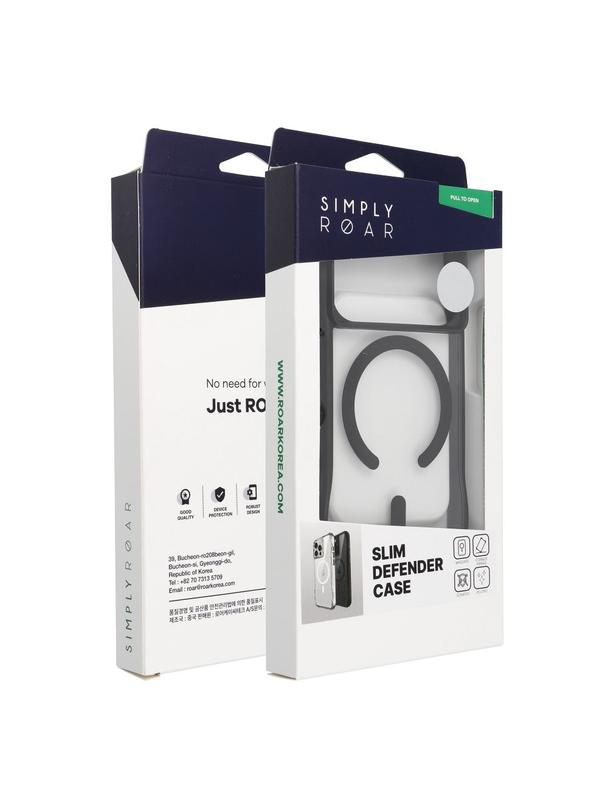 ROAR futerał SLIM DEFENDER kompatybilny z MagSafe do IPHONE 17 Pro czarny