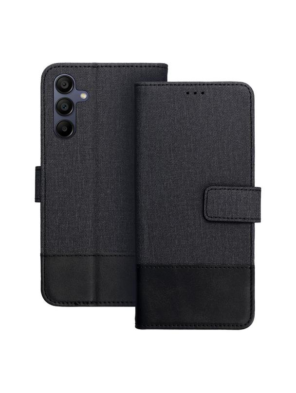 Kabura GOMMA Book do SAMSUNG A15 4G / A15 5G czarny