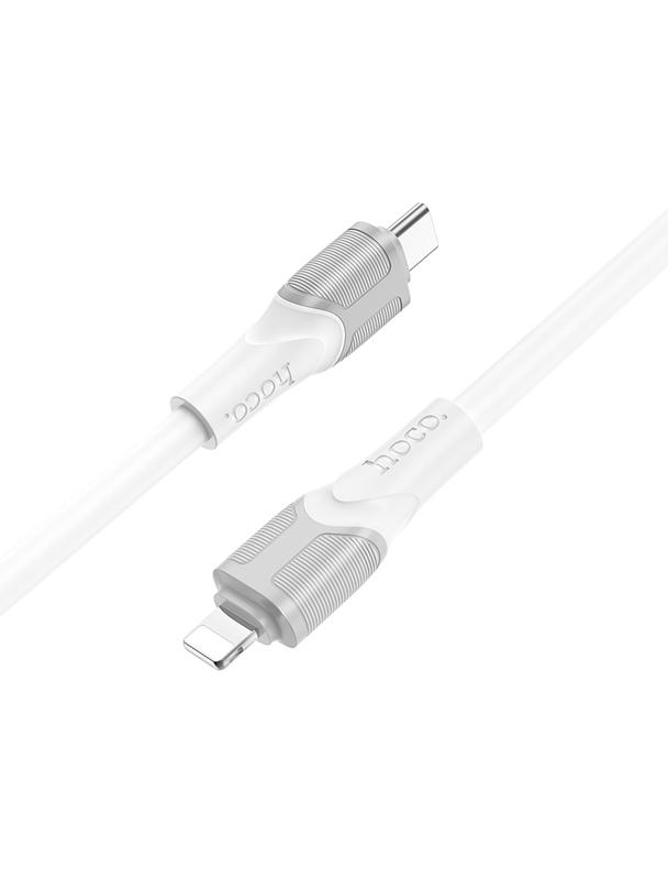 Kabel USB C do Lightning Hoco PD 27W 3 m X106 biały
