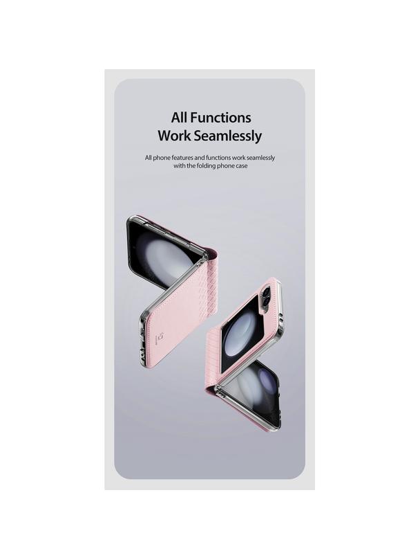 DUX DUCIS futerał BRIL do SAMSUNG Z Flip6 5G różowy
