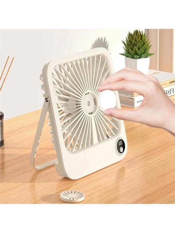 Wentylator / wiatrak biurkowy z regulowaną podstawką W30 fioletowy