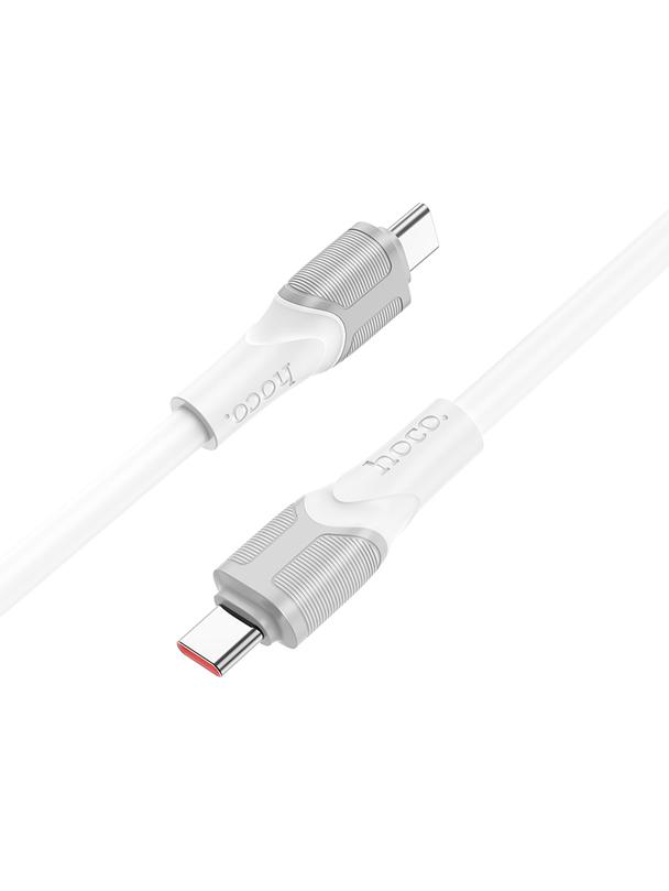Kabel USB C do USB C Hoco PD 5A 240W 3 m X106 biały