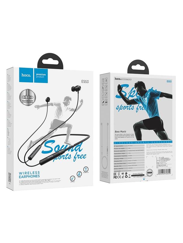 Słuchawki bezprzewodowe douszne Hoco ES53 czarne