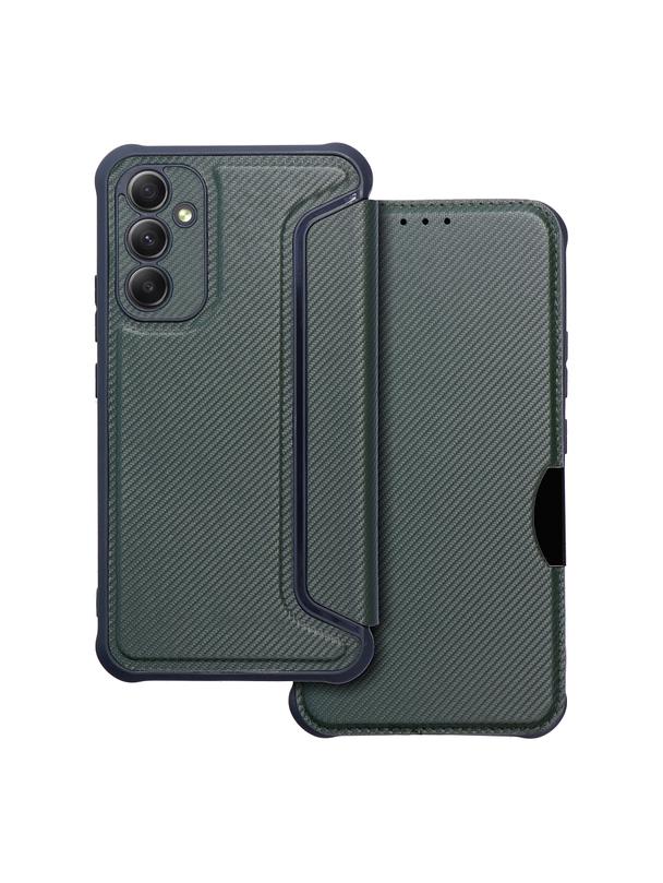 Kabura RAZOR Book do SAMSUNG A34 5G ciemnozielony