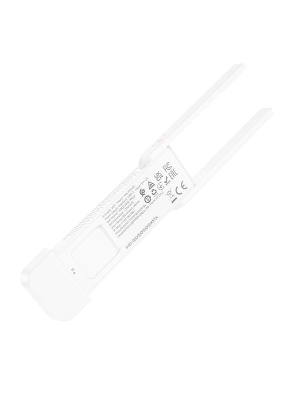 Router bezprzewodowy przenośny USB A Hoco WiFi HI40 biały