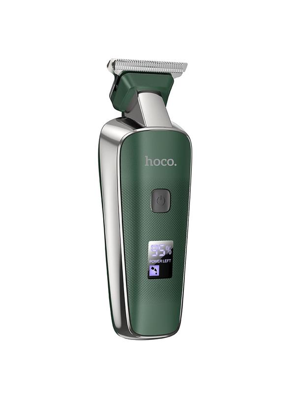 Maszynka do strzyżenia włosów Hoco z wyświetlaczem HP23 zielona