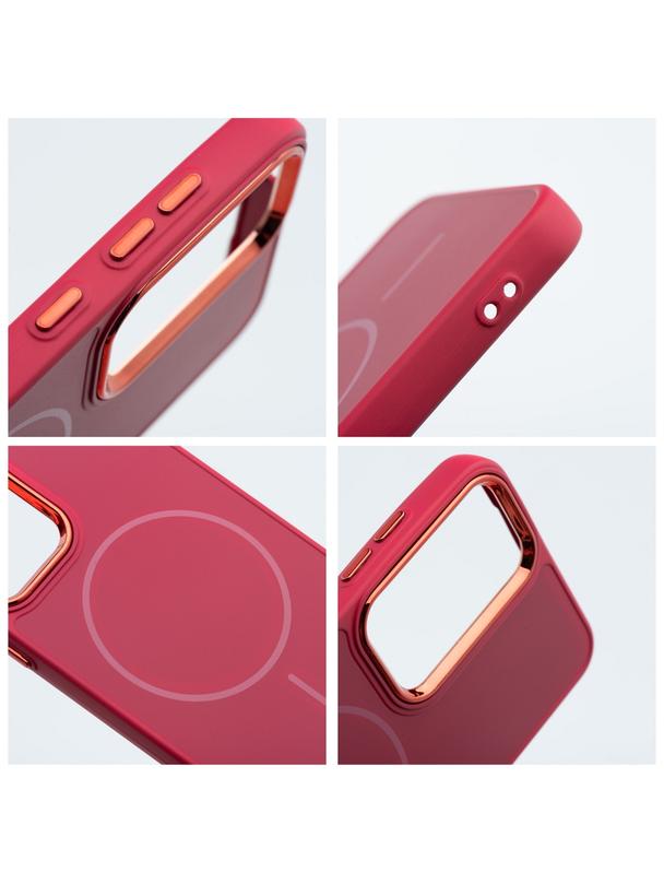 Futerał FRAME MAG COVER kompatybilny z MagSafe do SAMSUNG A16 5G / A16 4G magenta