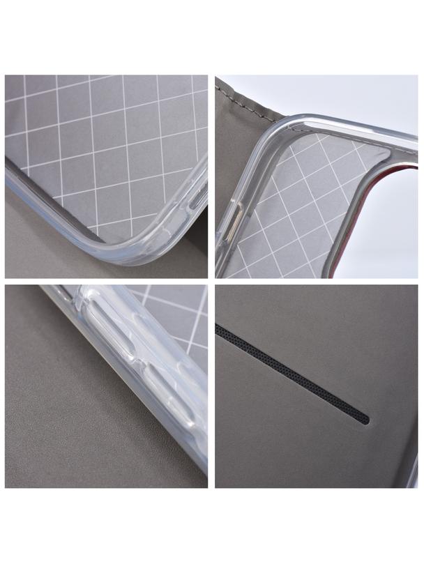 Kabura SMART MAGNETO do OPPO A18 / A38 burgundowy