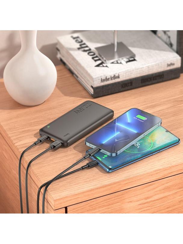 Powerbank Hoco 10000 mAh QC PD 3A 22,5W J101 czarny