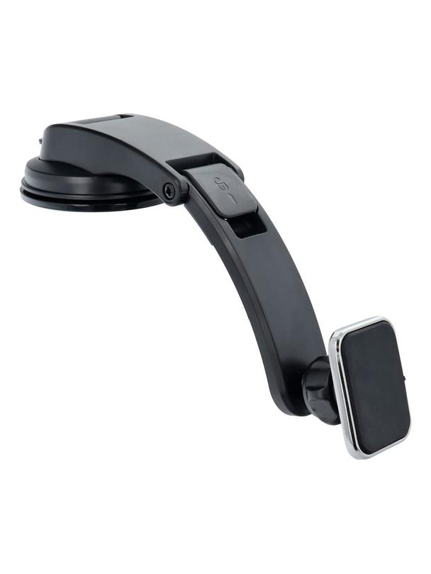 Uchwyt samochodowy magnetyczny do deski F53-2 srebrny