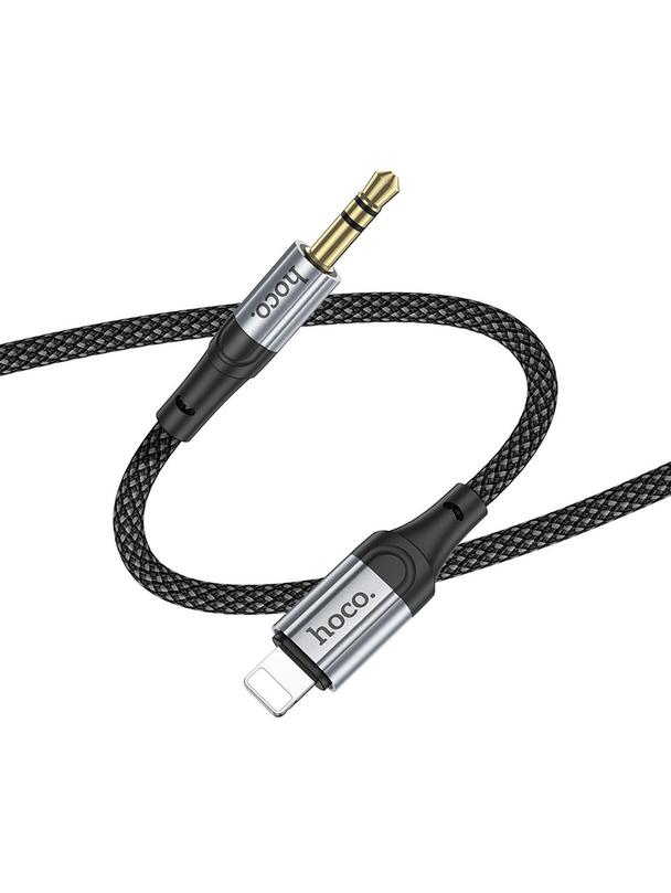 Kabel AUX Lightning do Jack 3,5 mm Hoco 1 m UPA26 czarny