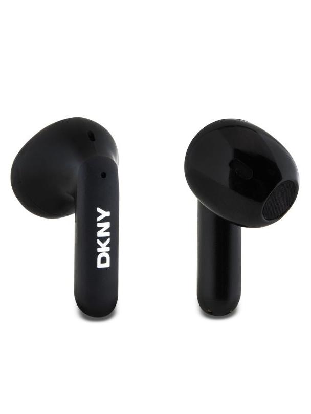 Słuchawki bezprzewodowe douszne TWS DKNY Satiny Finish DKTWST6AEHLK czarne