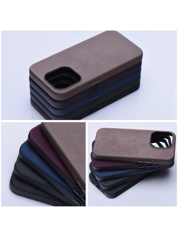 Futerał WOVEN MAG COVER kompatybilny z MagSafe do IPHONE 15 Plus zielony