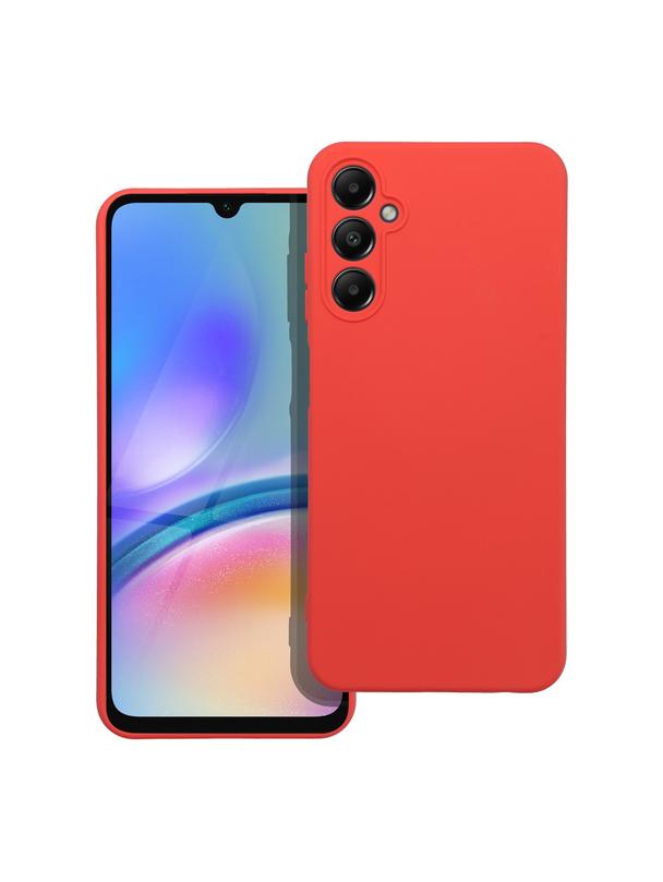 Futerał SILICONE do SAMSUNG A05S brzoskwiniowy