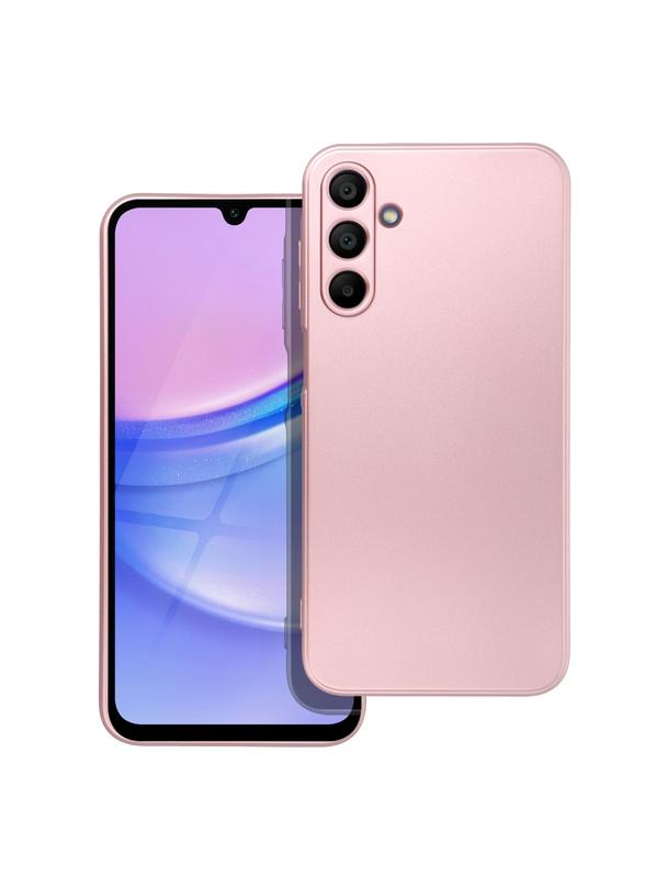 Futerał METALLIC do SAMSUNG A15 5G / A15 4G różowy