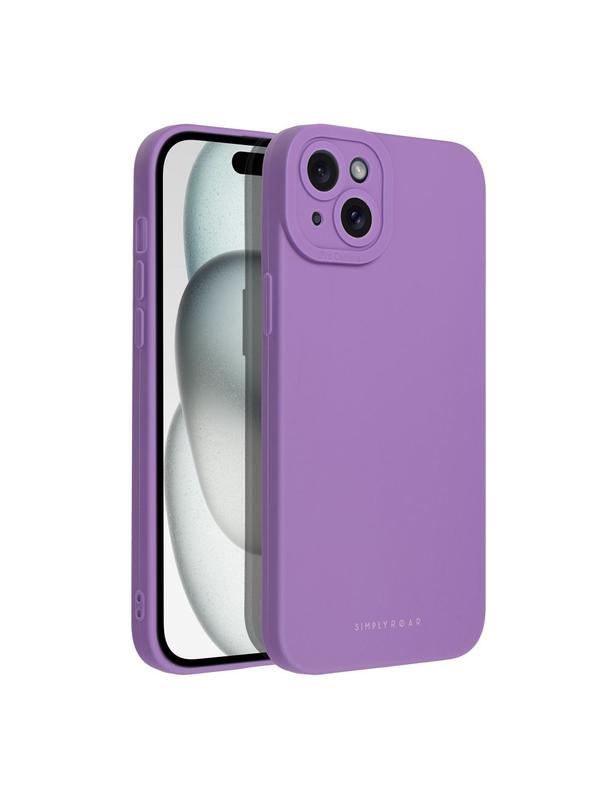 ROAR futerał LUNA do IPHONE 15 Plus Fioletowy