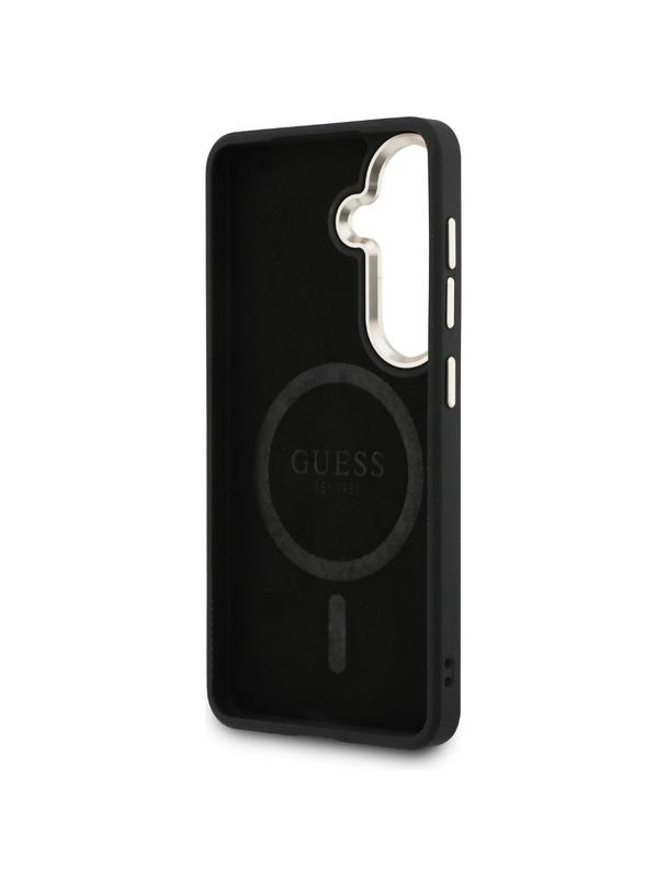 GUESS futerał do SAMSUNG S26 Plus GUHMS26MP4MSEGCW (4G Embossed Ring MagSafe) brązowy
