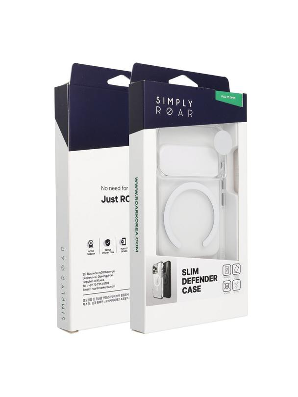 ROAR futerał SLIM DEFENDER kompatybilny z MagSafe do IPHONE 15 Pro Max transparentny