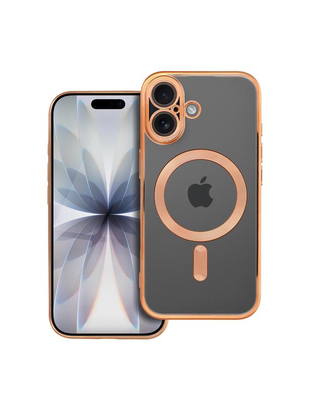 Futerał ELECTRO MAG COVER kompatybilny z MagSafe do IPHONE 17 złoty