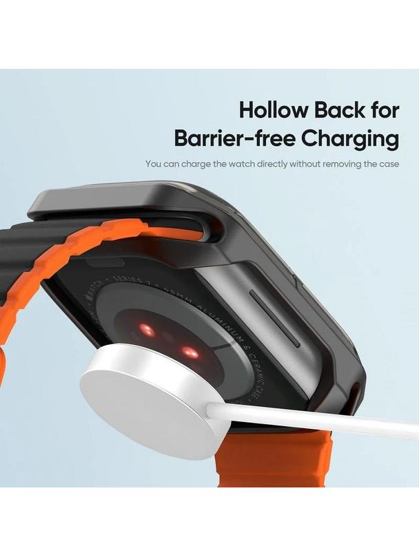 DUX DUCIS futerał TAMO do Apple Watch serii 10 46 mm transparentny z czarnym