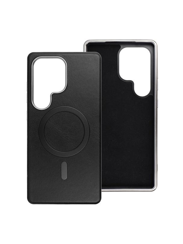 Futerał GENTLEMAN MAG COVER kompatybilny z MagSafe do SAMSUNG S25 czarny