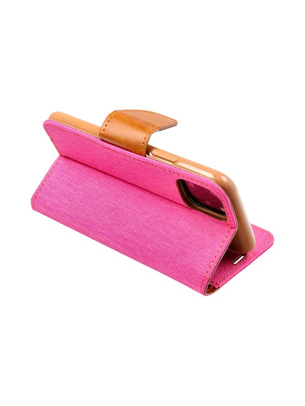 Kabura do SAMSUNG A14 4G / A14 5G Canvas Book różowy