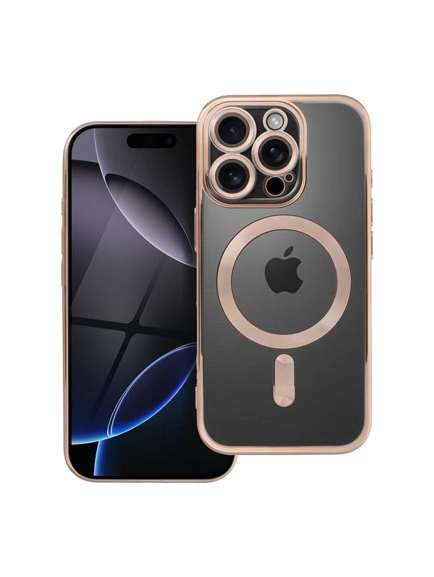 Futerał ELECTRO MAG COVER kompatybilny z MagSafe do IPHONE 16 Pro brązowy