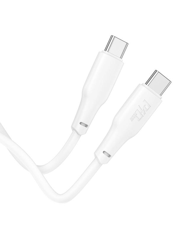 Kabel USB C do USB C Hoco 3A 100W 2 m X93 biały