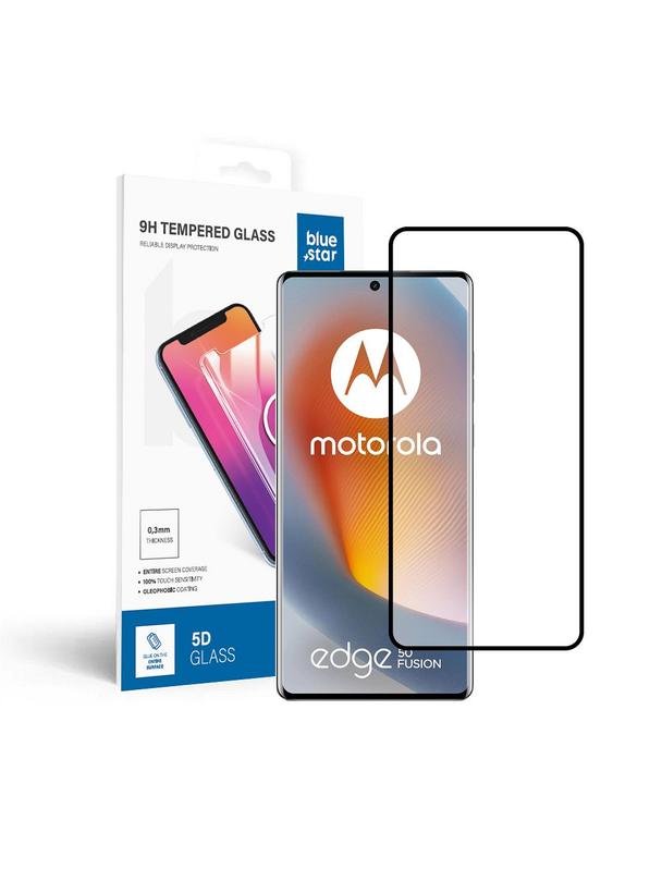 Szkło hartowane do Motorola Edge 50 FUSION Blue Star 5D czarne
