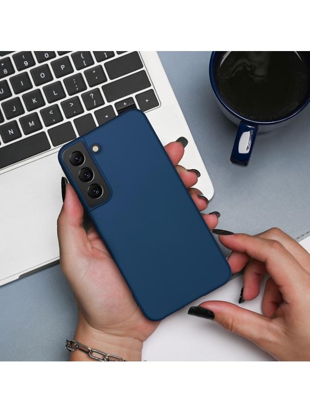 Futerał SILICONE do SAMSUNG A17 niebieski