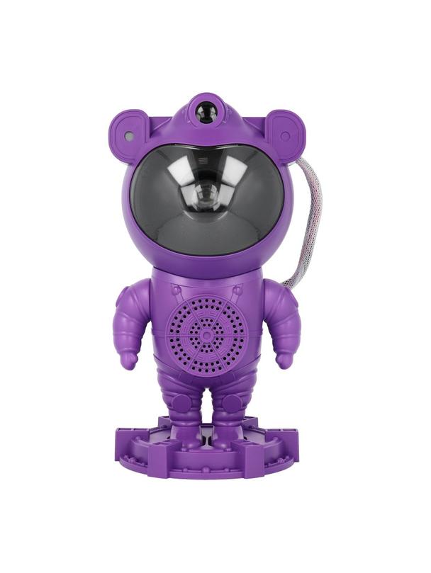 Projektor gwiazd astronauta z głośnikiem bluetooth X2504 fioletowy