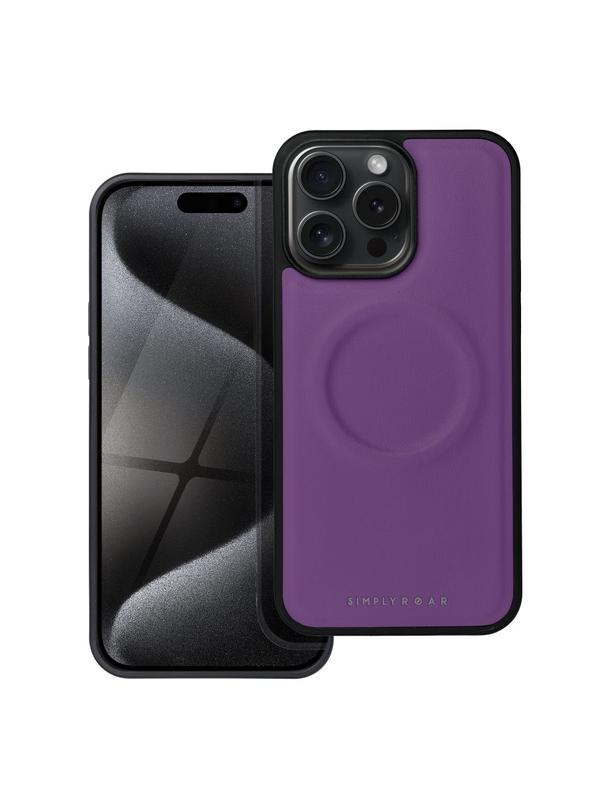 ROAR futerał MAG MORNING do IPHONE 15 Pro Max Fioletowy