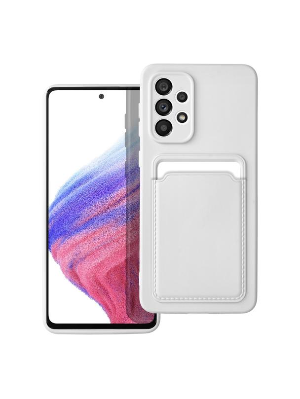 Futerał CARD CASE do SAMSUNG A33 5G biały